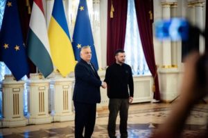 Президент України зустрівся з Орбаном у Києві