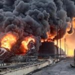 П’ятий день палає нафтобаза в рф після атаки дронів