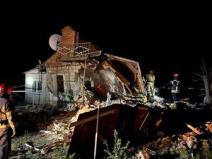 Ворог ніччю атакував Дніпропетровщину, Запоріжжя, Київ