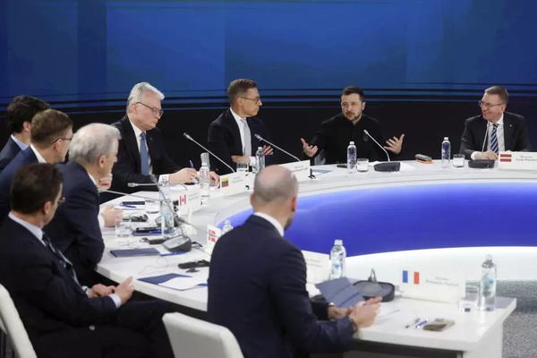 Саміт Support Ukraine, 24 лютого 2025 © AP