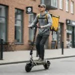 Як я ледь не втратив роботу через стук керма: історія кур’єра на Kugoo Kirin A1