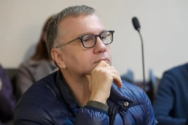 Павло Вовк у Вищому антикорупційному суді. Фото: Watchers