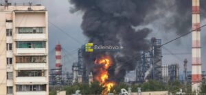 У Москві після атаки горить великий НПЗ