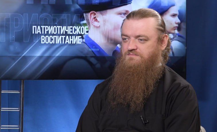 Р. Калинчук на пропагандистському російському телеканалі, квітень 2026