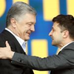 Порошенко і Зеленський поспілкувалися російським матюччям