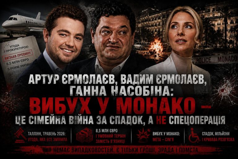 Артур Єрмолаєв та теракт у Монако: Хто насправді замовив підрив олігарха Вадима Єрмолаєва та понівечення його дружини?