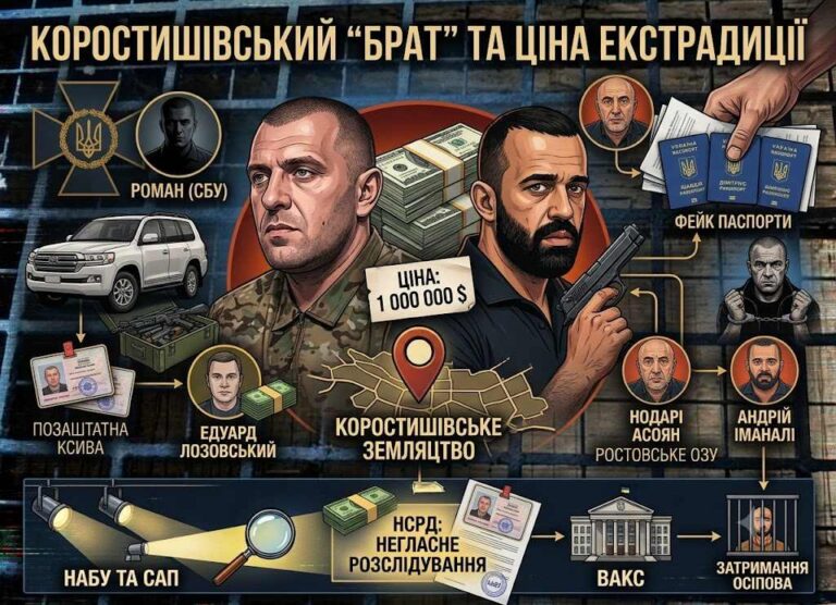 Малюк, Осіпов і $1 000 000: Як НАБУ викрило схему вимагання за участю оточення ексголови СБУ