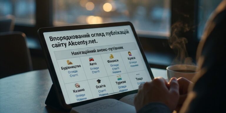 Каталог посилань Akcenty.net