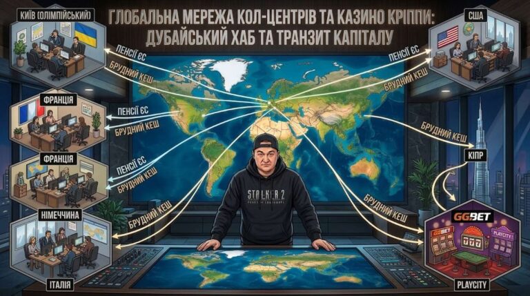 Максим Кріппа та його мільярдний кругообіг: як офшори Дубая, гральні схеми й кол-центри купують центр Києва
