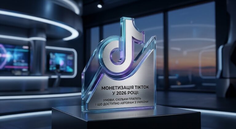 Монетизація TikTok у 2026 році: умови, скільки платять і що доступно авторам з України